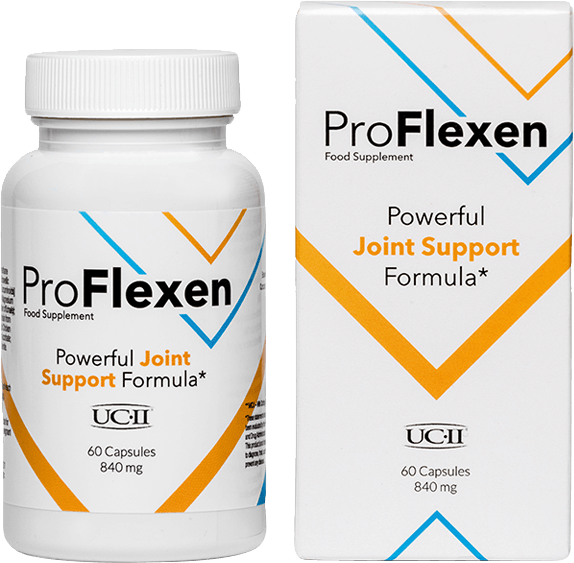 ProFlexen joint supplement capsules product shot showing 13-ingredient comprehensive formula