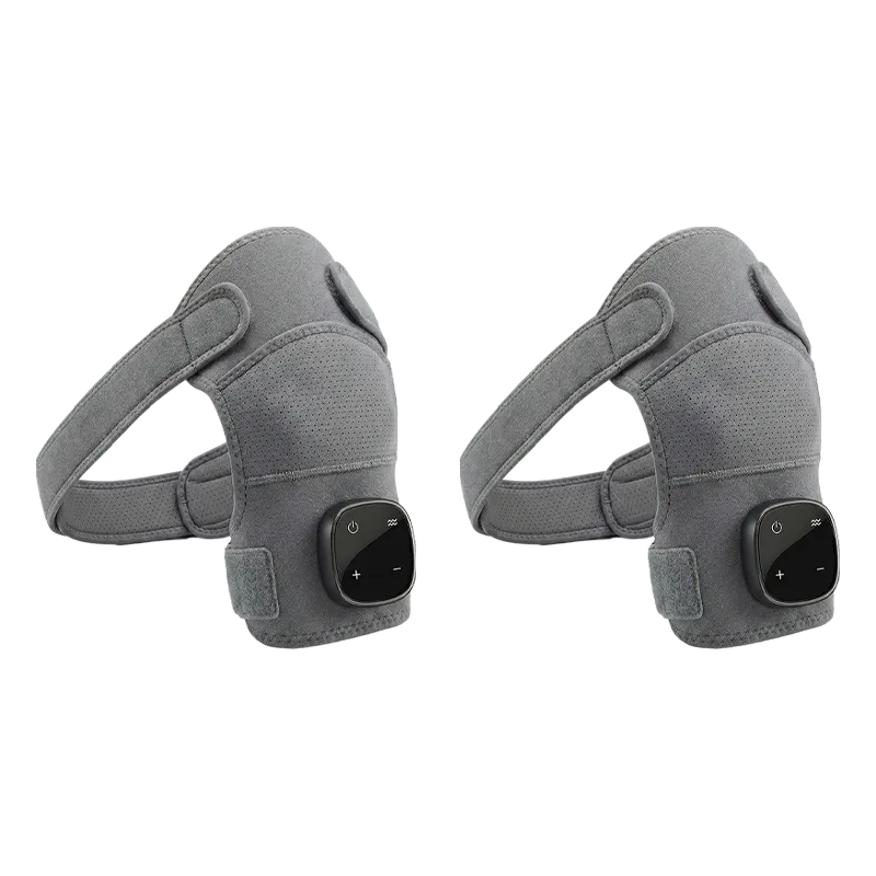 Two Hewelth ReliefChain shoulder and neck therapy units shown side by side as sold in a multi-unit bundle