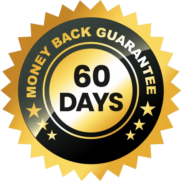 JointReliveX 60-day money-back guarantee badge